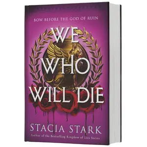 We Who Will Die: Empire of Blood 1 Hard Cover Novel - Epic Romantasy with Forbidden Love, Deadly Secrets, Vampires in a High-Stakes Arena, Vividly Reimagined Ancient Rome Setting