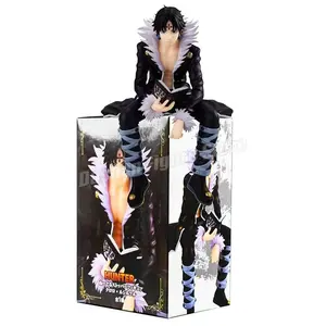 Anime Hunter×Hunter Action Figure Hisoka Kurapika Chrollo Illumi Figurine Car Ornaments PVC Collection Noodle Stopper Model Toys