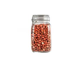 Square Steel Can 1500ml; Transparent; Sealed Jar/S