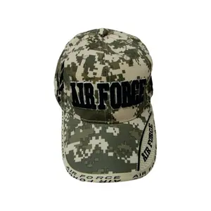 Jwm 10084 US Air Force Baseball Cap Camouflage - pack of 6