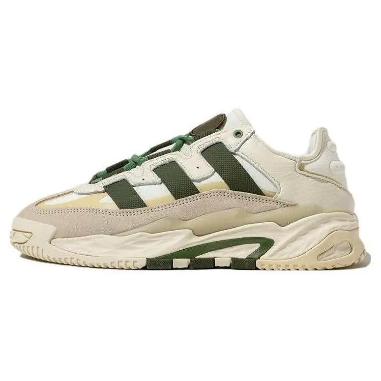 Adidas Originals Niteball Closed Athletic Shoes - Fabric Leather Low-Top Casual Trainers with Cushioning, Anti-Slip, Durability for Men, Women | Footwear