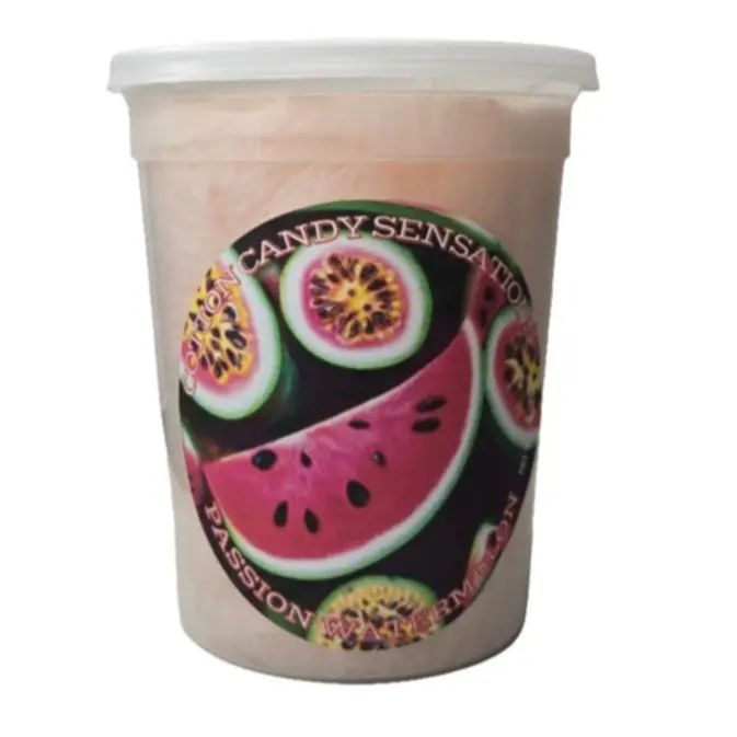 Passion Watermelon Gourmet Cotton Candy - Cotton Candy Sensations 200+ Flavors