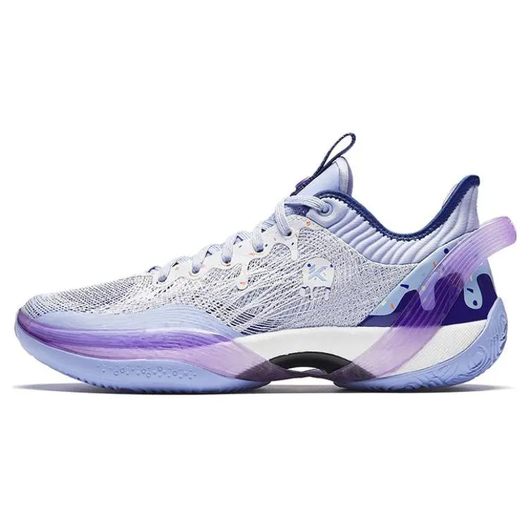 ANTA Three point Rain1.0 Basketball Shoes Men's Low top Blue