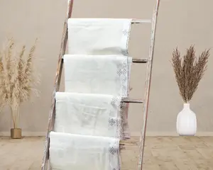 Ethiopian And Eritrean Traditional Netela for Men & Women, Church and Religious Ceremonies, Men: 100" L × 52" W, Women 80" L × 58" W