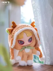 Inn'S Crossing Spring Series Plush Doll Blind Box Figures Cute Collectibles Keychain Kawaii Accessories Surprise Friend Birthday Random Gift,Single Box