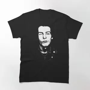 Sid Vicious T-Shirt - Tribute to Iconic Punk Rocker Sid Vicious - Perfect for Punk Rock Fans and Music Enthusiasts - Stylish and Nostalgic Punk Apparel