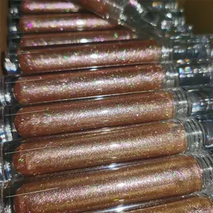Beautiful holographic color shifting lipgloss Glitter Glossy