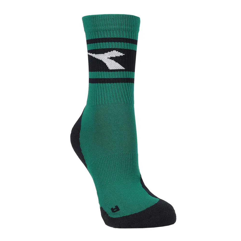 diadora Mens Crew Socks Tennis Casual Casual Comfort Technology - Green