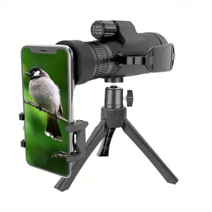 SUNCORE Zoom Monocular Telescope Powerful HD Handheld Telescope for Outdoor Birdwatching Hiking Camping Trave FMC green coating