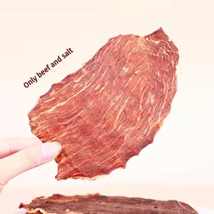 Cumin Seasoned flavor High Protein Angus Beef Crisps – 54.5g Protein per 100g, Ultra Crunchy