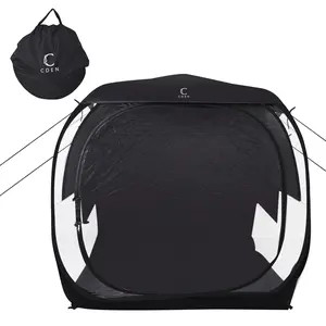 Ultimate All-Weather Sports Pod Shelter: Portable Clear Bubble Tent with Top Support Stand, Panoramic View, and Sealed Floor for Outdoor Events, Camping, and Activities