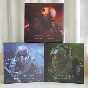 JUN-A266 EMILE-A239 SPARTAN-B312 Action Figure Figures Noble Reach Anime Master Chief Figurine  Model  Decorate Toys