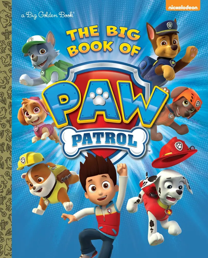 USED Book - The Big Book of Paw Patrol (Paw Patrol) by Golden Books (Hardcover) - english