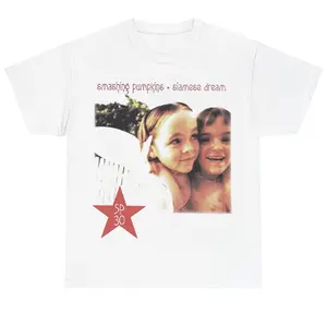 Smashing Pumpkins Siamese Dream 30th Anniversary Tee Classic Tour Shirt Retro Band Merch Unisex Menswear Womenswear Top Tshirt Streetwear Crewneck Short Sleeve