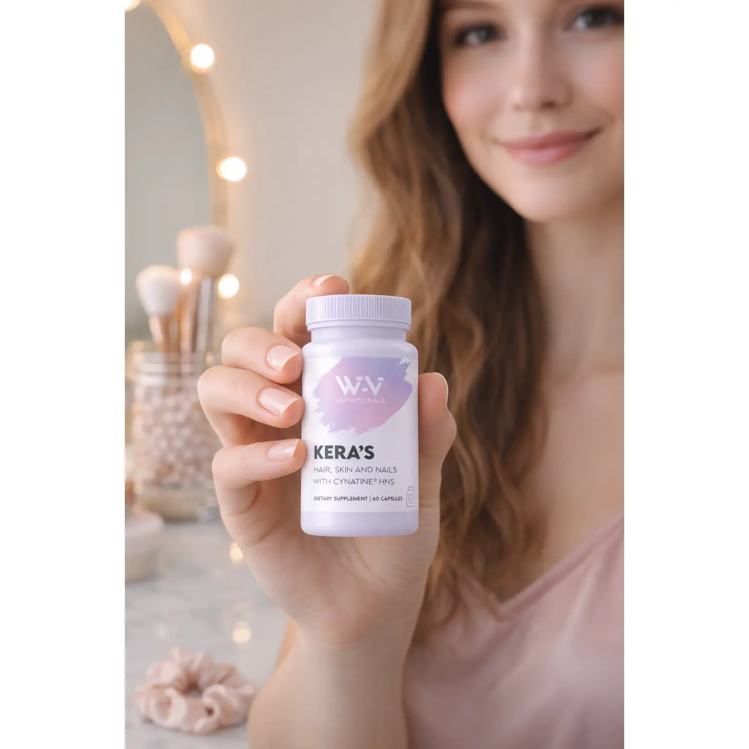 Kera's Hair Skin & Nails with Cynatine HNS - Keratin Supplement
