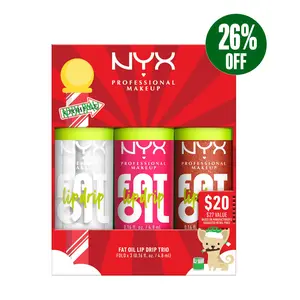 Fat Oil Lip Drip, Moisturizing, Shiny and Vegan Tinted Lip Gloss TRIO, NYX Professional Makeup Fat Oil Lip Drip, Moisturizing, Shiny and Vegan Tinted Lip Gloss TRIO, NYX Professional Makeup
