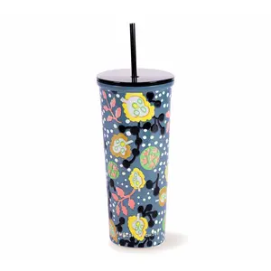Amelin Archive Stainless Steel Tumbler with Straw