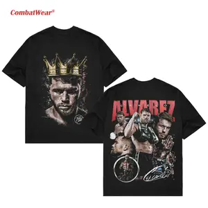 CANELO-KING TEE, Boxing T-shirt, Boxer Tee, Sports Shirt, Athletic Tee, Workout T-shirt, Gift for Him Hoodie Sweatshirt Menswear Streetwear