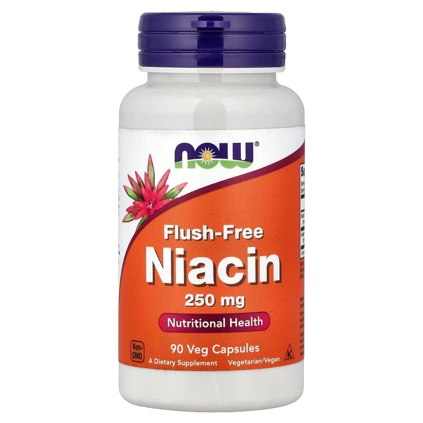 NOW Foods Flush-Free Niacin, 250 mg, 90 Veg Capsules NOW Foods Flush-Free Niacin, 250 mg, 90 Veg Capsules
