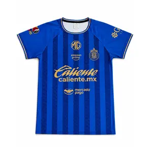 2526 Chivasss De Guadalajara Away Blue Short-Sleeved Soccer Kit Jersey Mexico, Liga MX