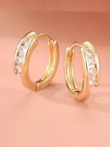 A Pair of Elegant Luxury Hoop Earrings, Perfect for Women's Daily Gatherings, Casual Accessories, The Perfect Holiday Gift