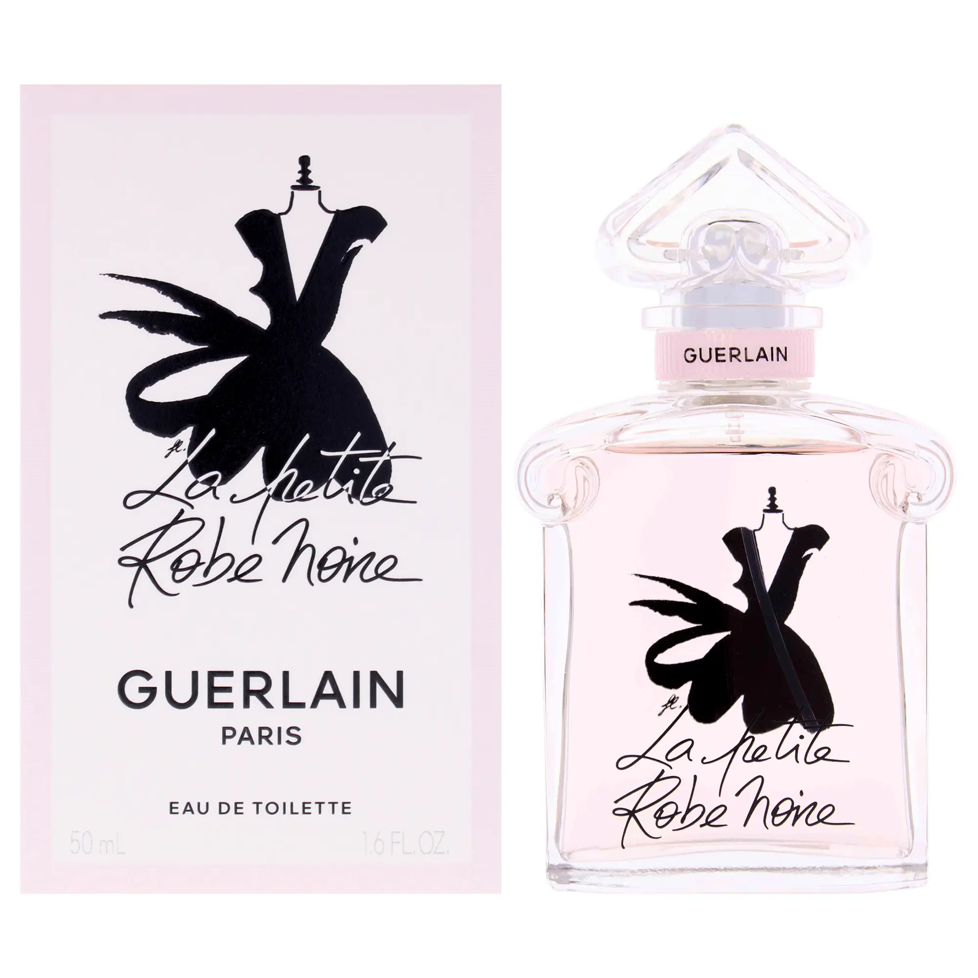 Guerlain La Petite Robe Noire Women's Eau de Toilette Spray - 1.6 fl oz (1 to 1.9 fl oz range), Perfumes for Women Ideal for Pulse Points, Spray Bottle, 1.6Oz, Apply Daily