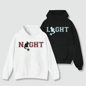 Toothless And Light Fury Dragon Couple Matching Hoodies Graphic Hoodie Pullover Hooded Sweatshirt for Women for Men, Perfect Gift