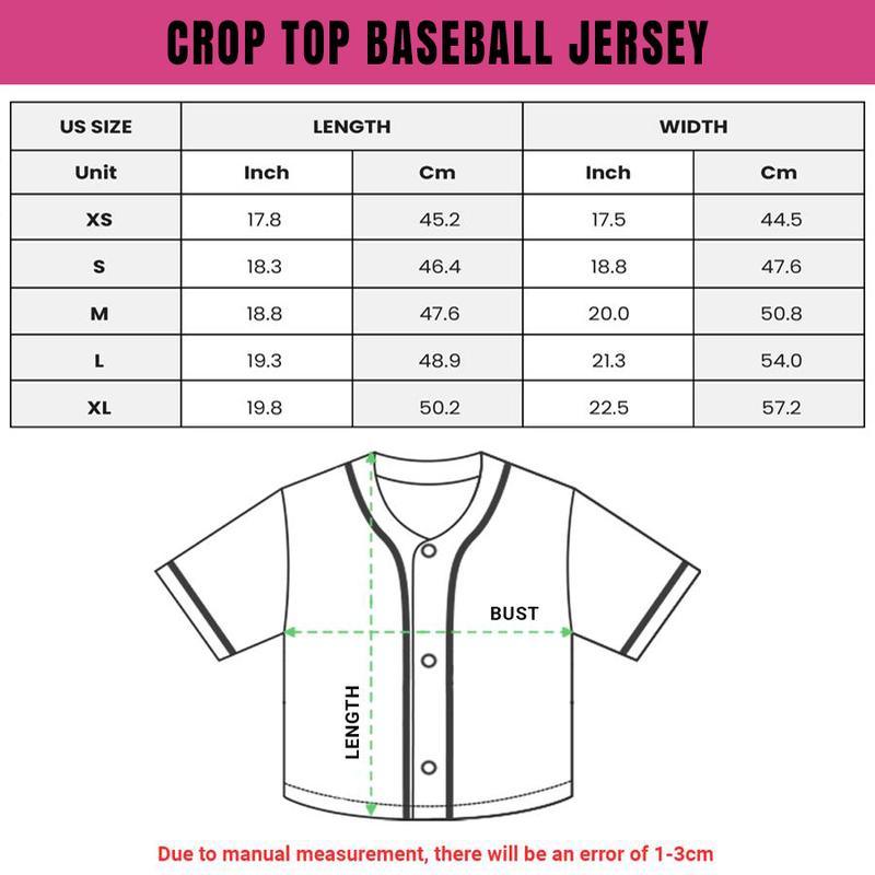 Puerto Rico Baseball Jersey Crop Top – Personalized Name & Number, White Button Up Jersey with Red Blue Stripes and Flag Patch