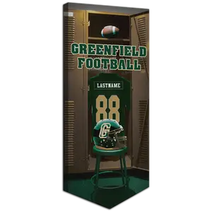 Locker Style (Football) Decor Decoration