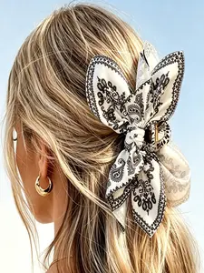 Butterfly Knot Hair Clip for women Daily Use Hair Accessory Office & Morning Routine Secure Hairstyling Tool Elegant Design Butterfly Clips