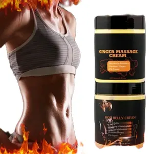 Ginger Massage Cream - Moisturizing Body Cream for Men and Women - 250g - Daily Use - Hydrating & Gentle for All Skin Types