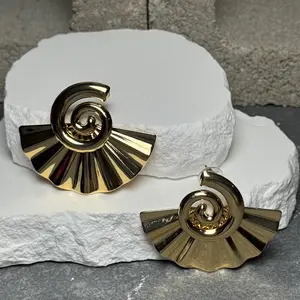 Spiral Affair Stud Earrings