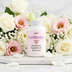 YoniRevive+ Boric Acid Suppositories for pH Balance & Feminine Care