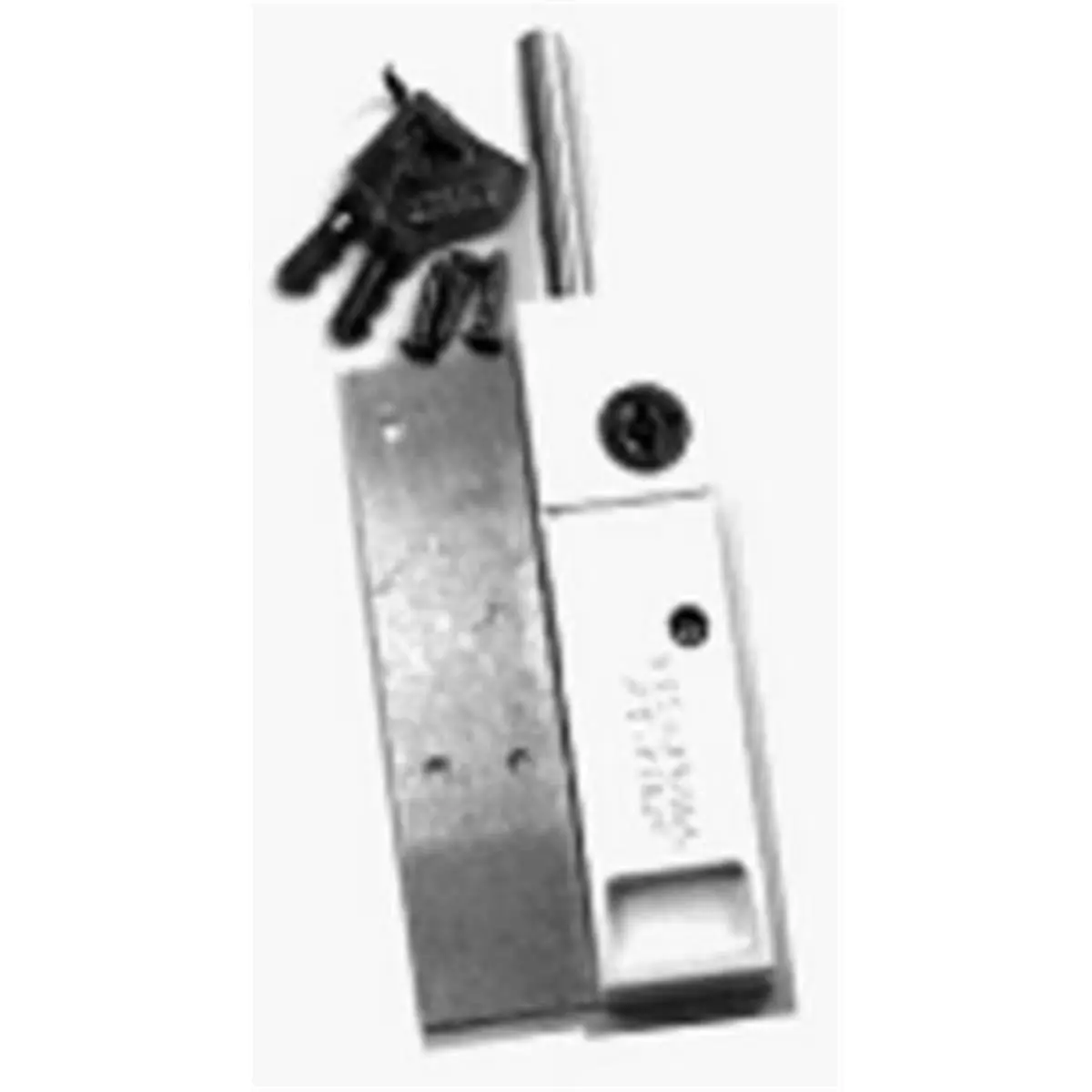 Belwith Products 5141 White Key Patio Door Lock