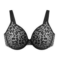 Leopard print-Black White