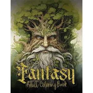 Fantasy Coloring Book For Adults: Immerse Yourself in a World of Witches, Gnomes, Mythical Beasts and Magical Creatures (Fantasy Coloring Books For Adults) (German Edition)