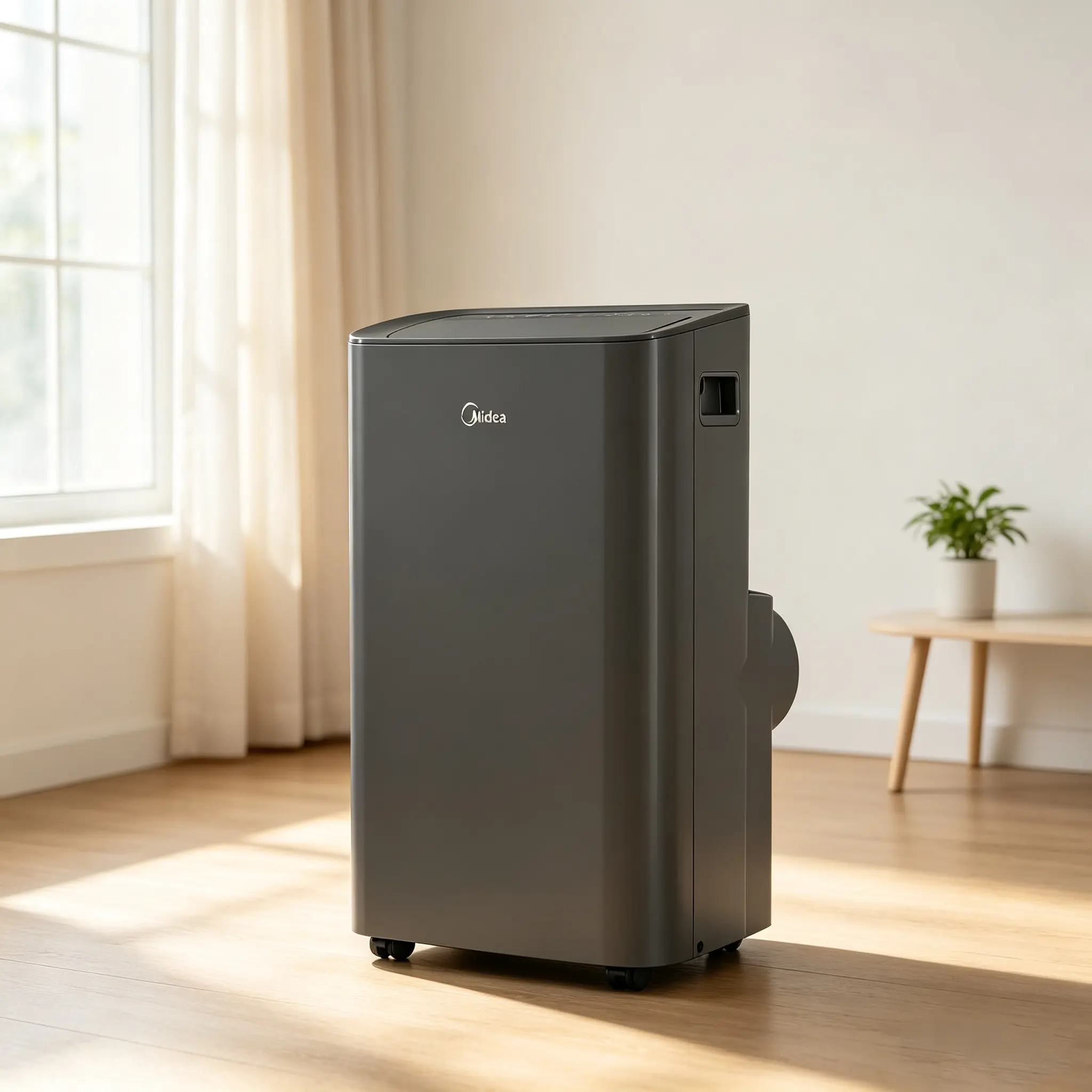 Like New-Midea Smart Portable AC 8000 BTU 12K ASHRAE Condition 3-in-1 Cooler Dehumidifier Fan 350 Sq Ft Matter Alexa Google Siri Certified Window Kit Included