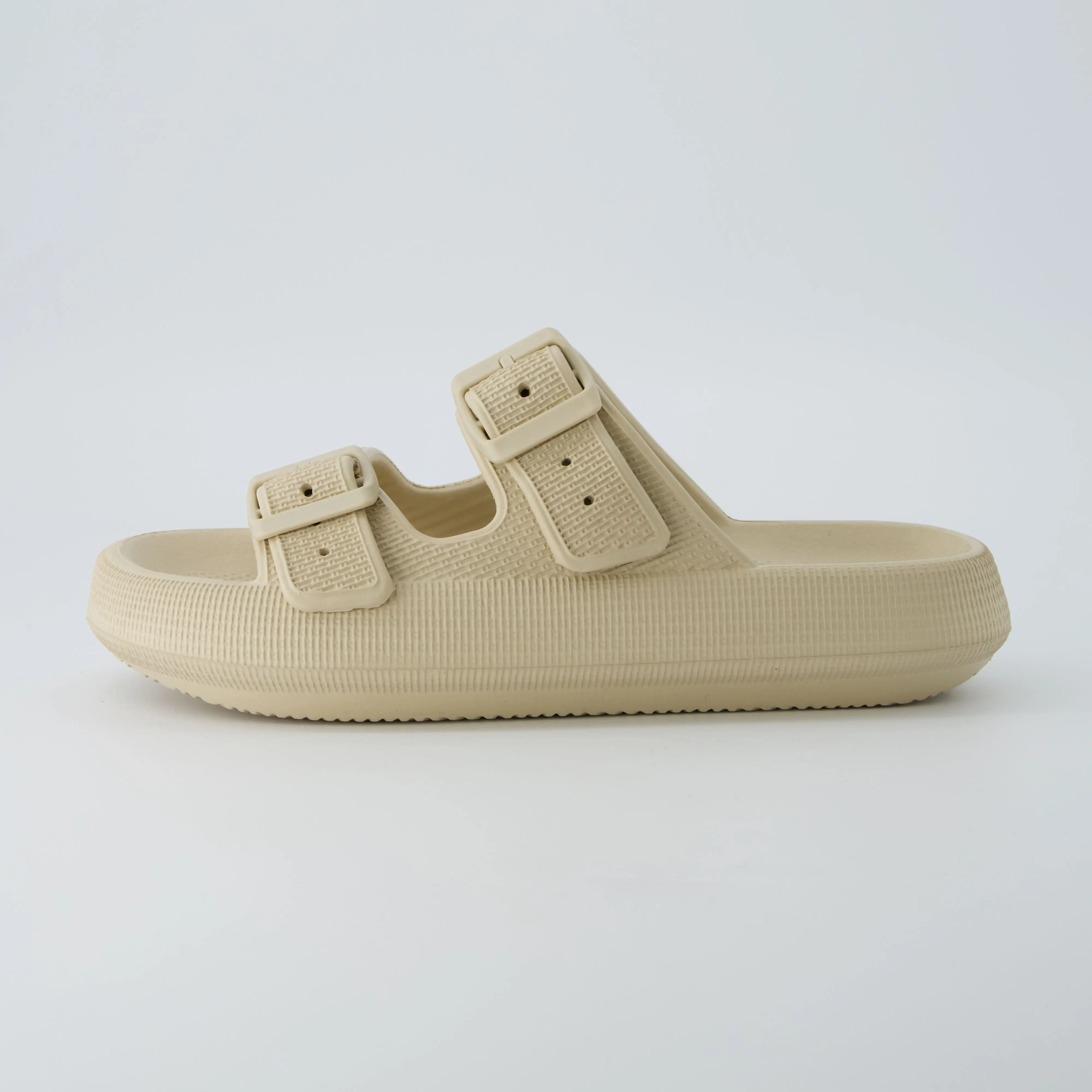 Cushionaire Women's Fame Two Band Cloud Slide - Soft and Squishy Pillow Sandal Cushionaire Women's Fame Two Band Cloud Slide - Soft and Squishy Pillow Sandal
