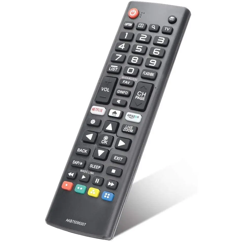 AKB75095307 Universal Replacement Remote Control for All  TV Remote, Compatible Compatible with All Models for  LED OLED LCD UHD HDTV Plasma Magic Webos 3D 4K UHD HDR NanoCell  TV