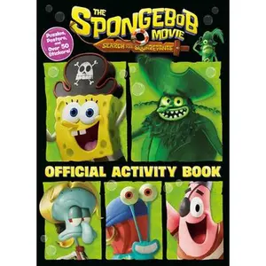 The Spongebob Movie: Search for Squarepants: Official Activity Book: Puzzles, Posters, and Over 50 Stickers! -- Golden Books, Paperback