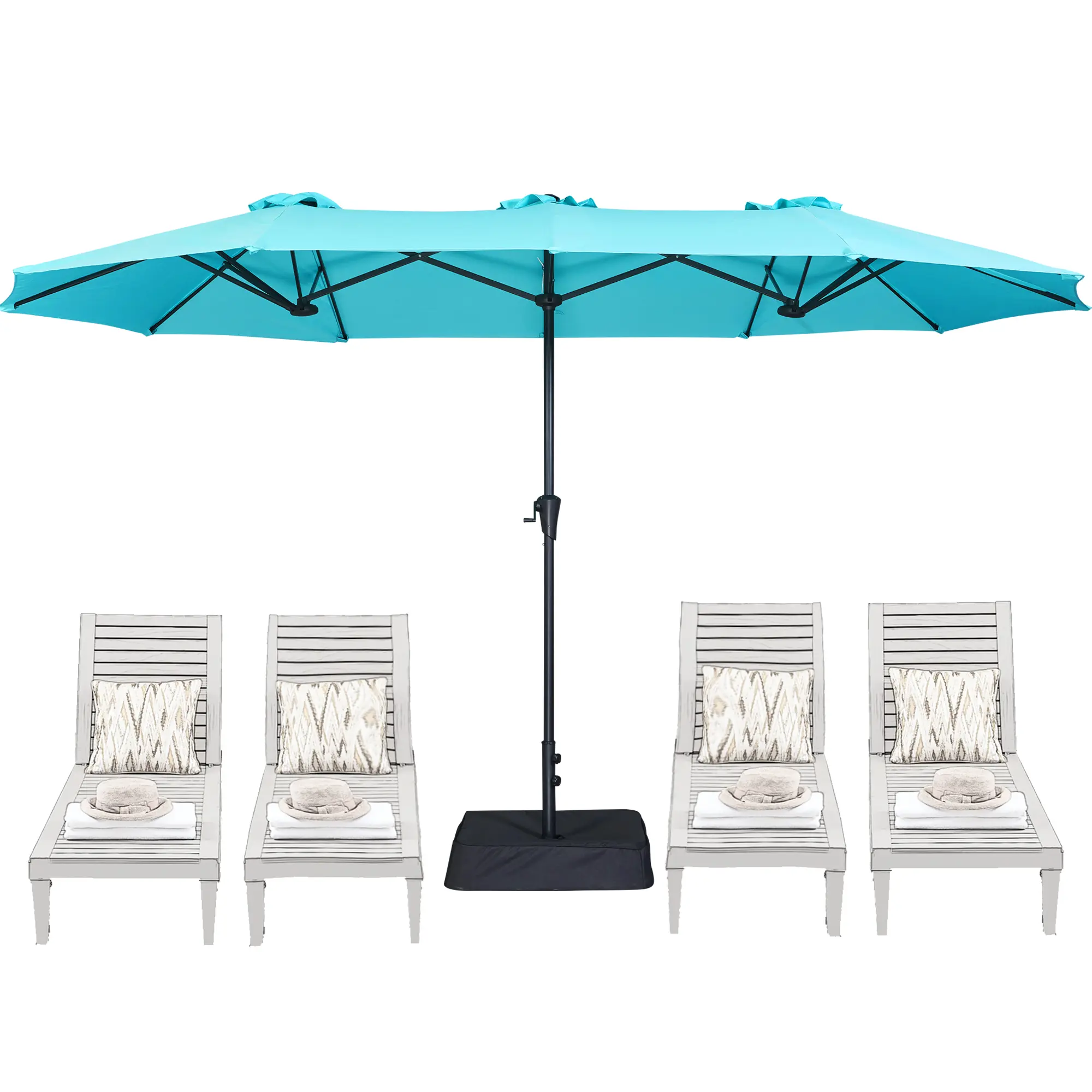 Light Blue with Base