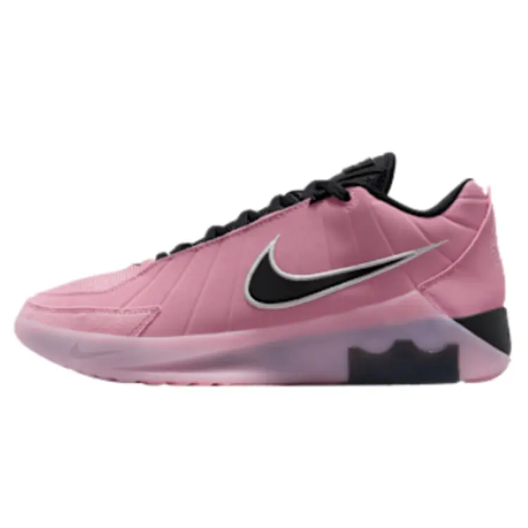 Nike LeBron Witness 9 Court Performance Sneaker - Elemental Pink/Black, Solid Style, Foam Cushioned Midsole, Lightweight Athletic Sports Footwear