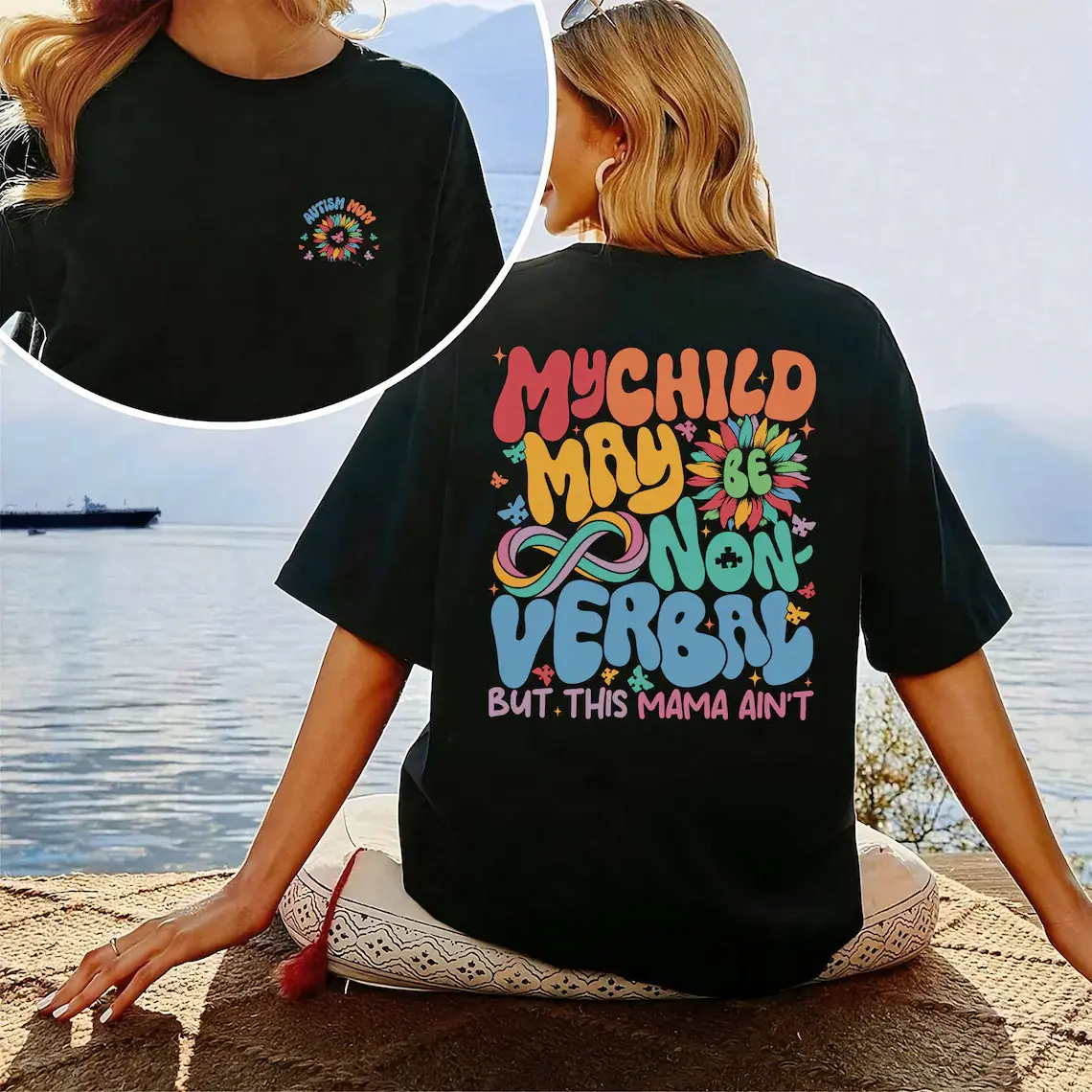 Autism Mama Shirt: Non-Verbal Child Pride Tee, Autism Support Shirt, Autism Month Shirt