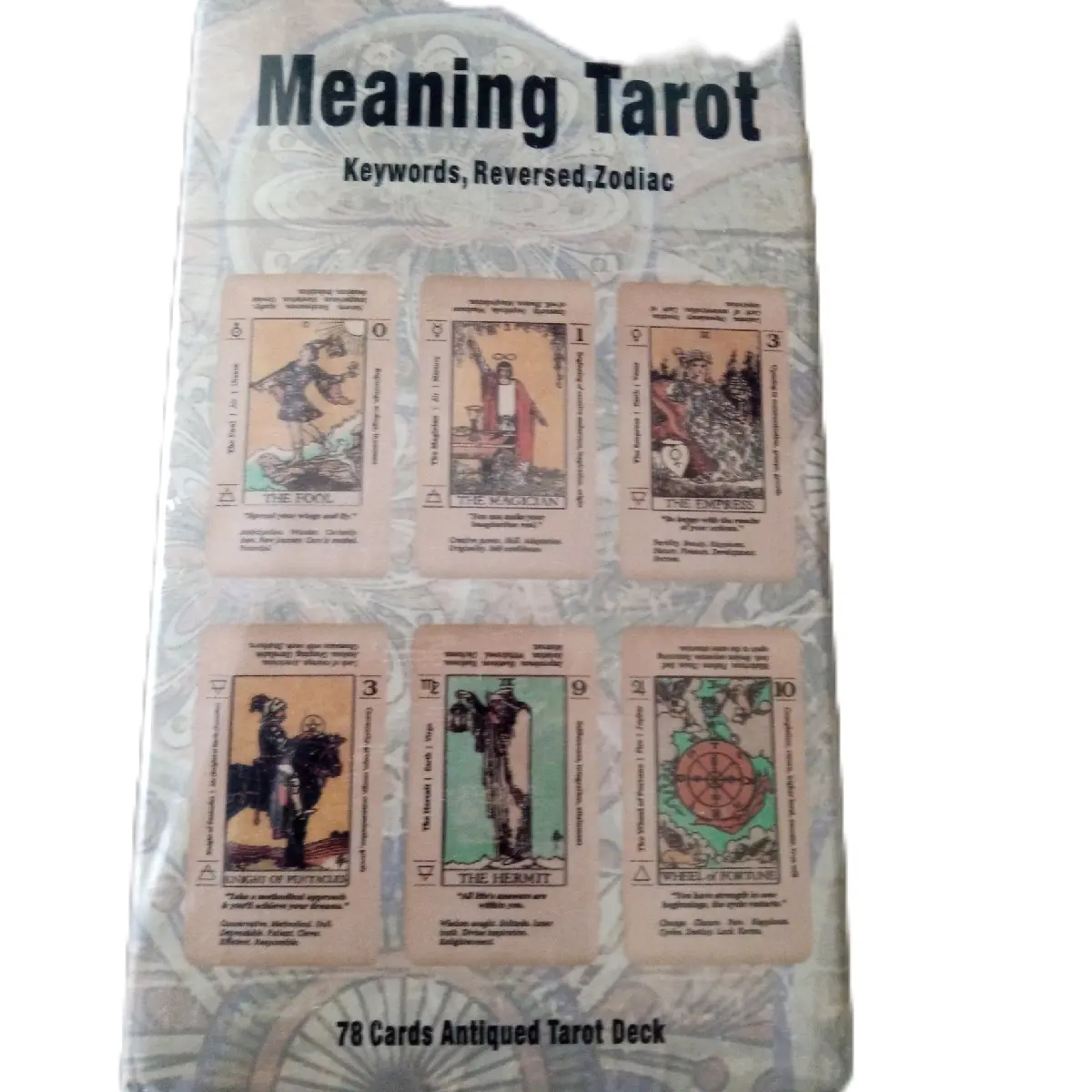 Easy Tarot Cards, Beginner-Friendly Deck for Divination