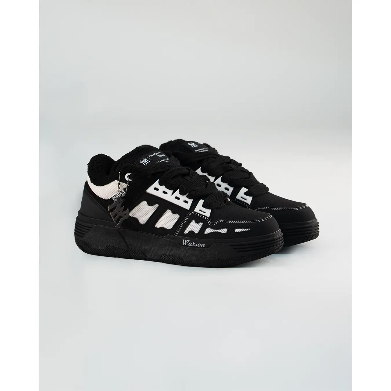 WATSON CHUNKY BONES SNEAKERS (BLACK/WHITE) WATSON CHUNKY BONES SNEAKERS (BLACK/WHITE)