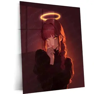 Makima Poster – Chainsaw Man Anime Art, Stylish and Powerful 167