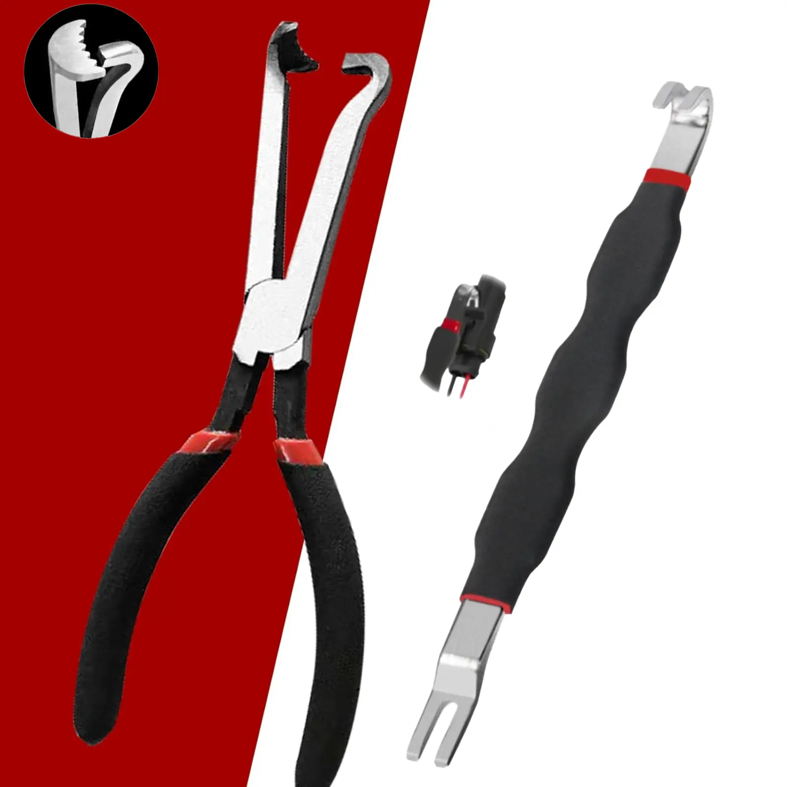 Automotive Fuel Line Terminal Removal Tool, Electrical Disconnect Pliers 37960, Electrical Connector Separator 13120, Electrical Disconnect Pliers for Cars