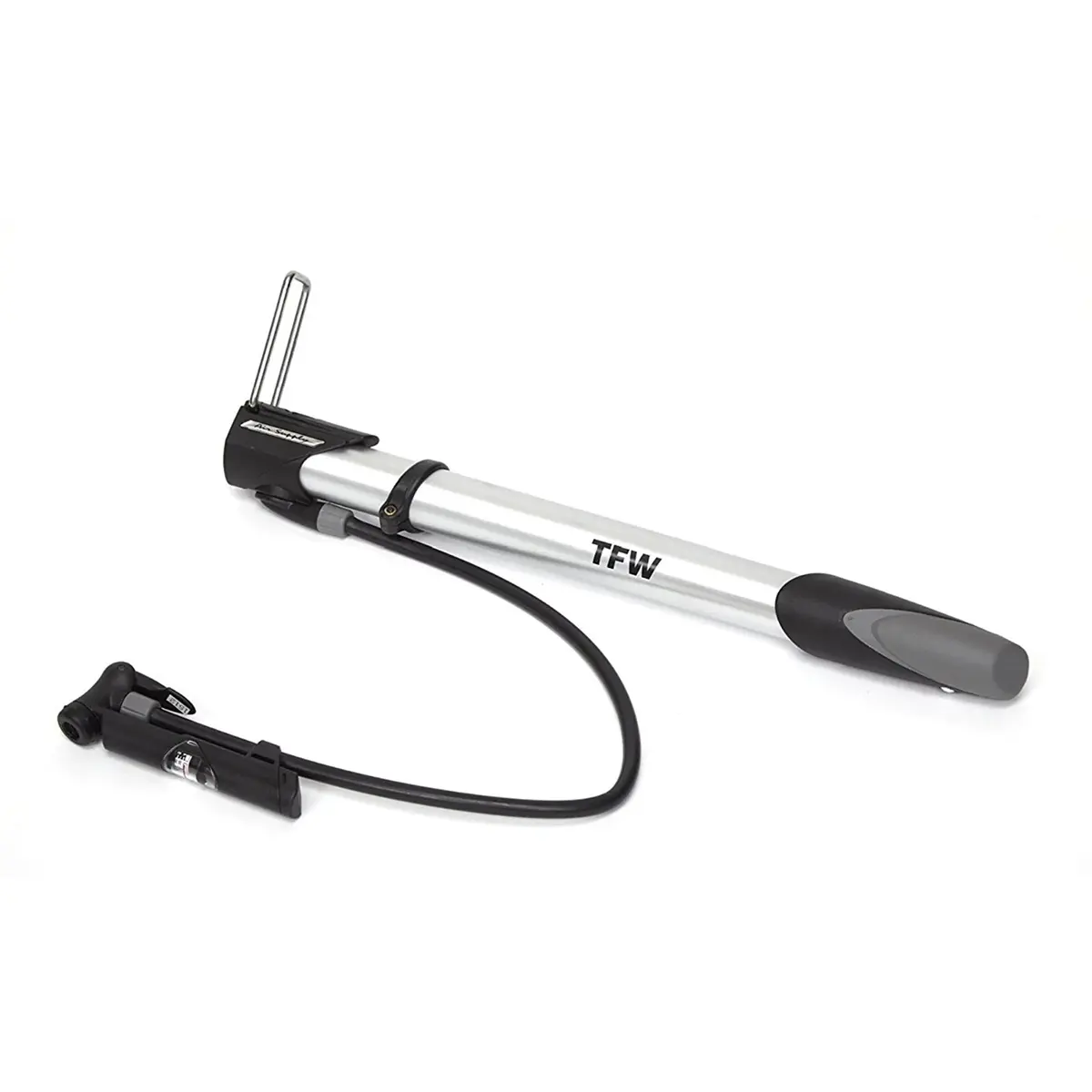 TFW Light Weight Aluminum Hand/Floor Pump Dual Valve(Presta/Schrader) w/Mount