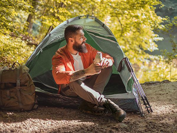 NORTIV8 Men's Mid-Cut Hiking Boots, Waterproof Outdoor Trekking Shoes for Backpacking, Camping