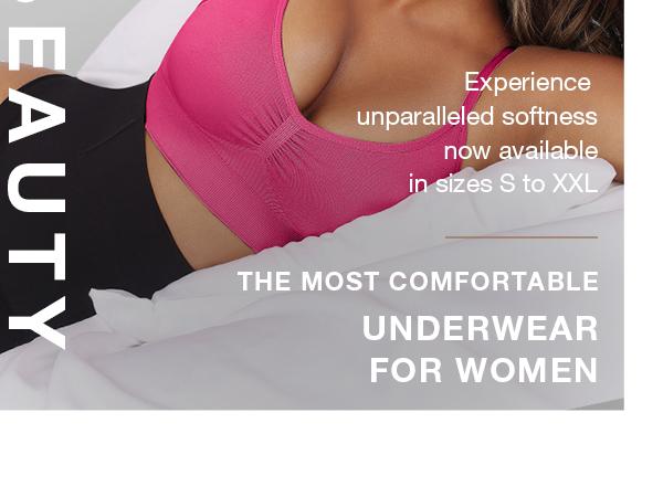 FeelinGirl Women's Wireless Sculpt Bra Comfort Bralettes No Underwire Unlined Cami Bra Seamless Tshirt Bras Sports Bra Bralette Basic Comfortable Fit Womenswear Everyday Deals For You Days